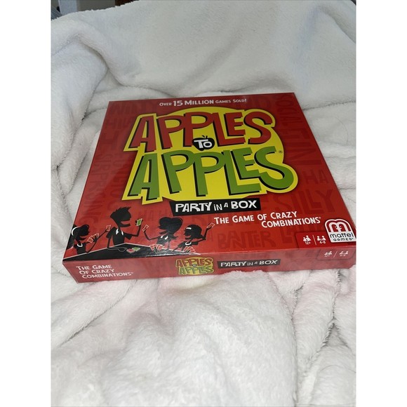 Mattel Apples to Apples To Go Party in a Box Card Game. NEW Sealed - Picture 3 of 5